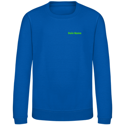Kinder Sweatshirt - Freiwillige Feuerwehr Grün [Personalisierbar]