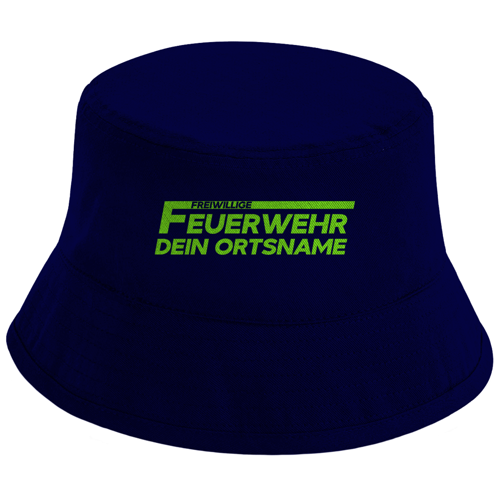 Bucket Hat - Freiwillige Feuerwehr Grün [Personalisierbar]