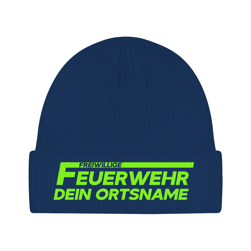 Beanie - Freiwillige Feuerwehr Grün [Personalisierbar]