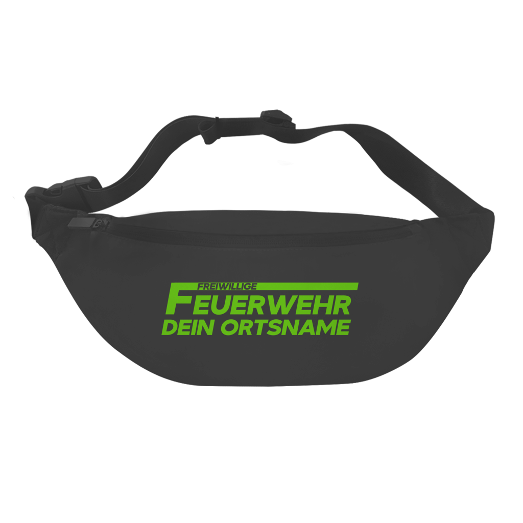 Gürteltasche - Freiwillige Feuerwehr Grün [Personalisierbar]