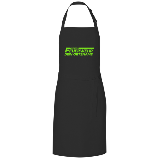 Grillschürze - Freiwillige Feuerwehr Grün [Personalisierbar]