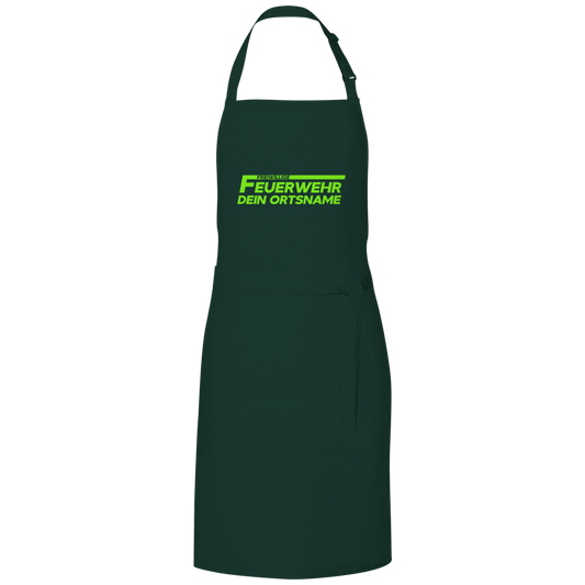Grillschürze - Freiwillige Feuerwehr Grün [Personalisierbar]