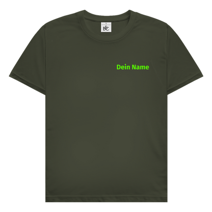 Herren T-Shirt - Jugendfeuerwehr Grün [Personalisierbar]