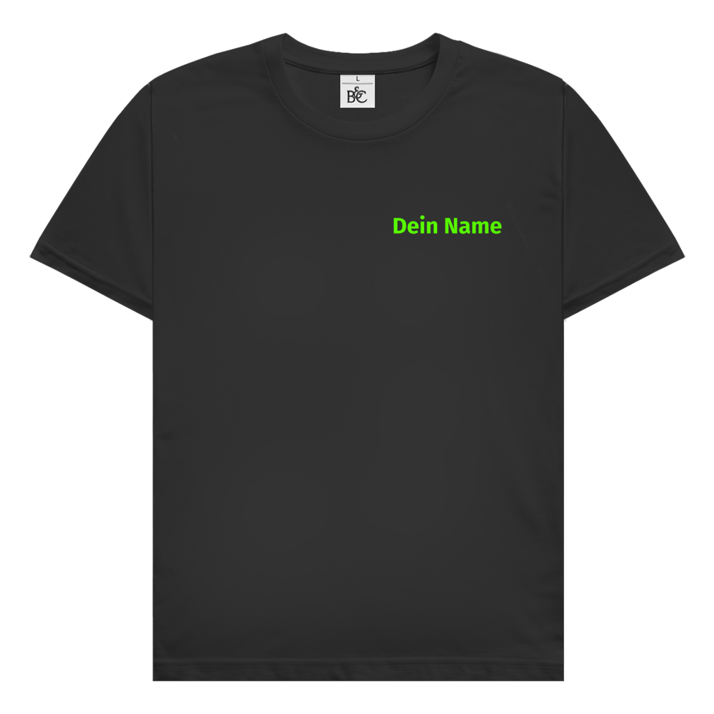 Herren T-Shirt - Jugendfeuerwehr Grün [Personalisierbar]