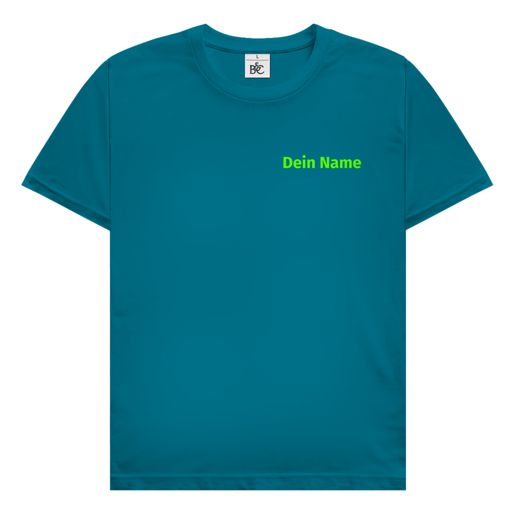 Herren T-Shirt - Jugendfeuerwehr Grün [Personalisierbar]