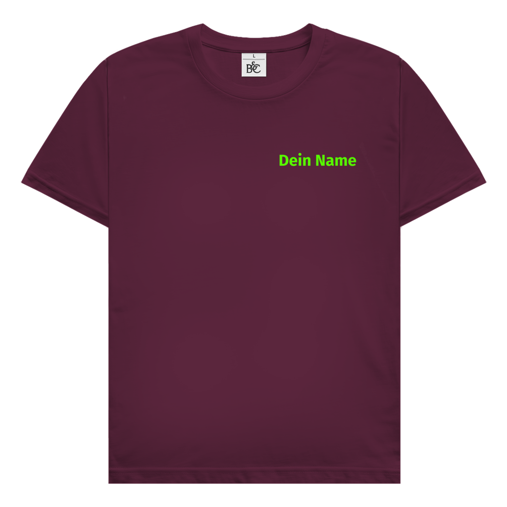 Herren T-Shirt - Jugendfeuerwehr Grün [Personalisierbar]