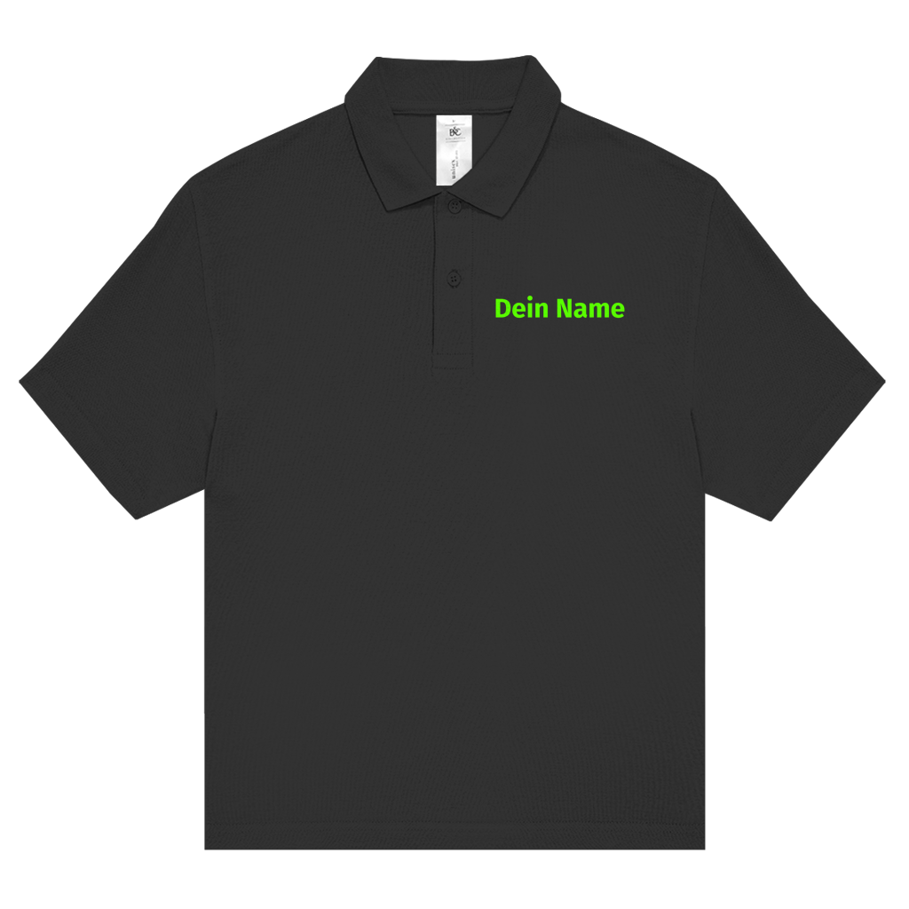 Unisex Poloshirt - Jugendfeuerwehr Grün [Personalisierbar]