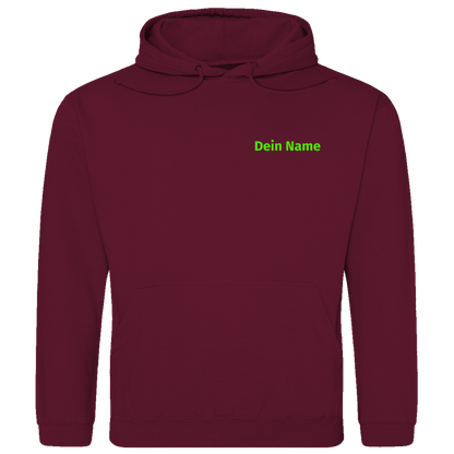 Herren Hoodie - Jugendfeuerwehr Grün [Personalisierbar]