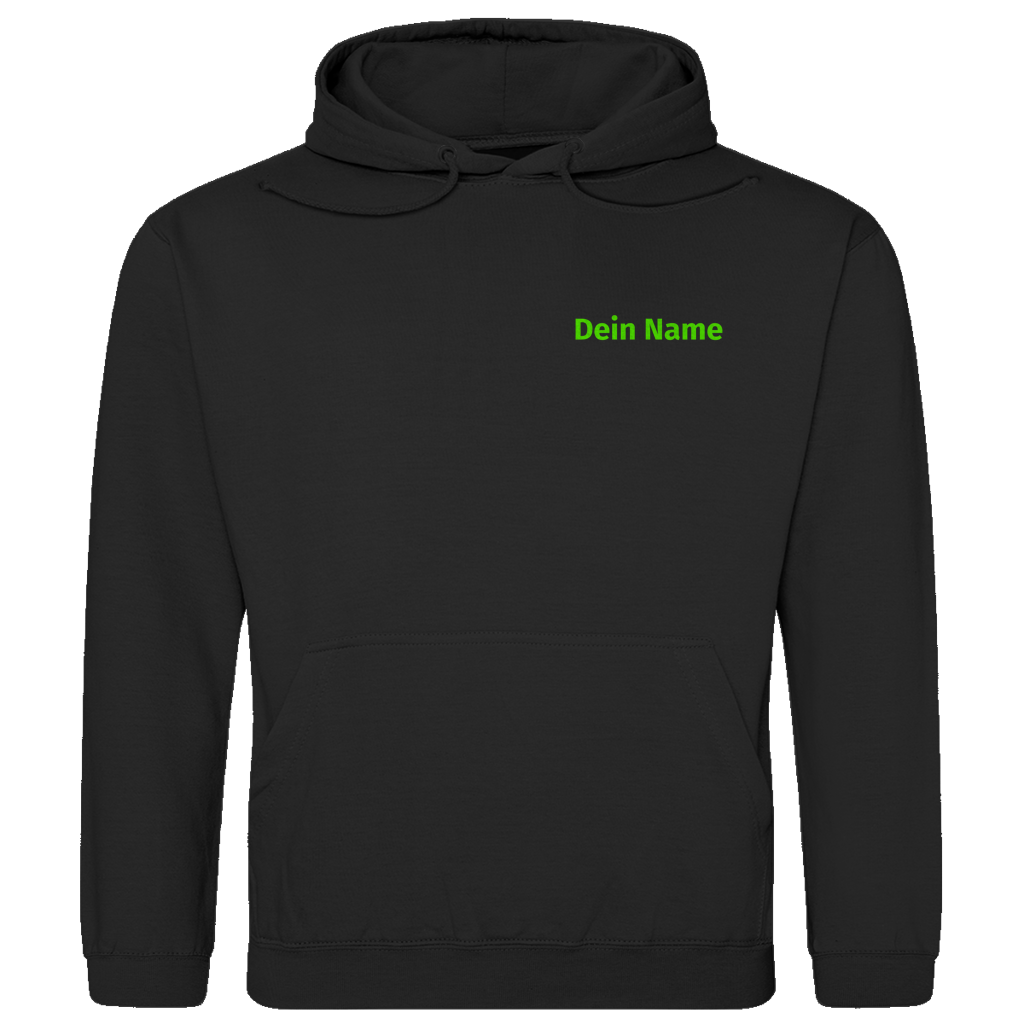 Herren Hoodie - Jugendfeuerwehr Grün [Personalisierbar]