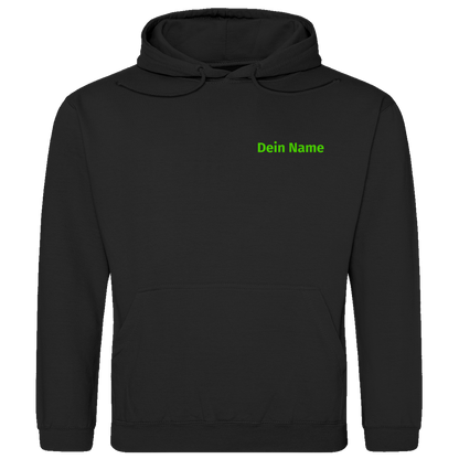 Herren Hoodie - Jugendfeuerwehr Grün [Personalisierbar]
