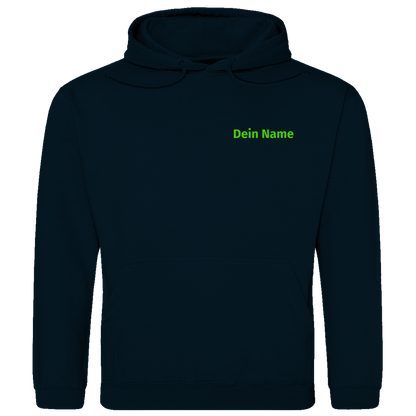 Herren Hoodie - Jugendfeuerwehr Grün [Personalisierbar]