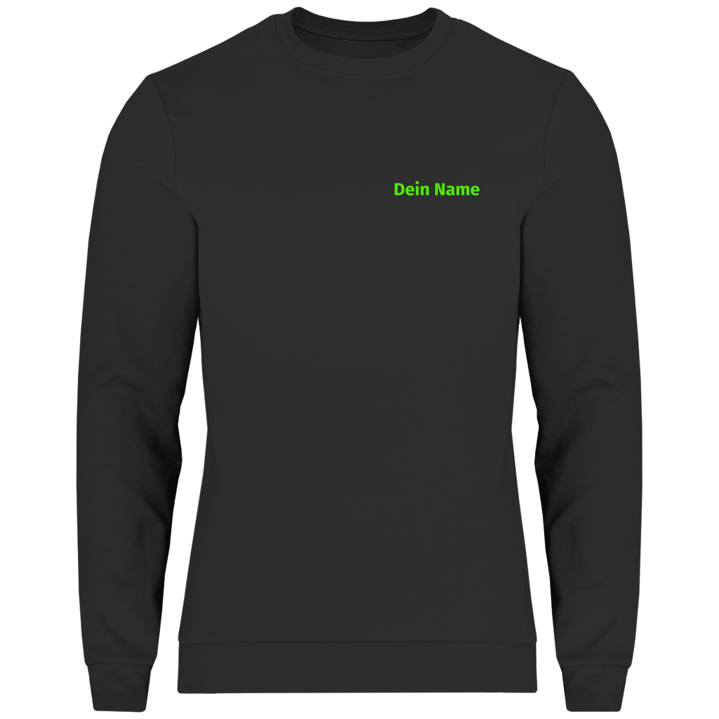 Herren Sweatshirt - Jugendfeuerwehr Grün [Personalisierbar]