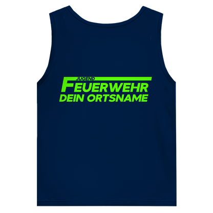 Herren Tank Top - Jugendfeuerwehr Grün [Personalisierbar]