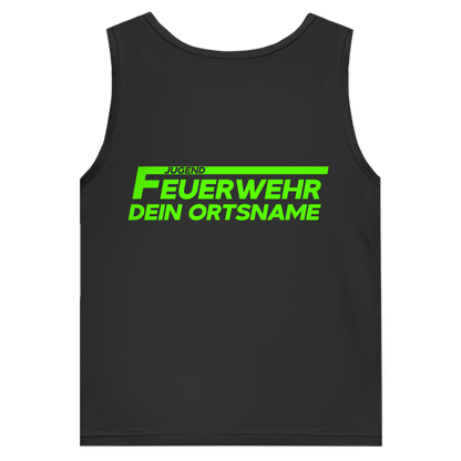 Herren Tank Top - Jugendfeuerwehr Grün [Personalisierbar]