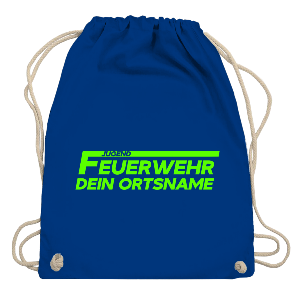 Turnbeutel - Jugendfeuerwehr Grün [Personalisierbar]