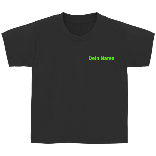 Kinder T-Shirt - Jugendfeuerwehr Grün [Personalisierbar]