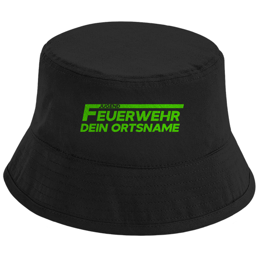 Bucket Hat - Jugendfeuerwehr Grün [Personalisierbar]