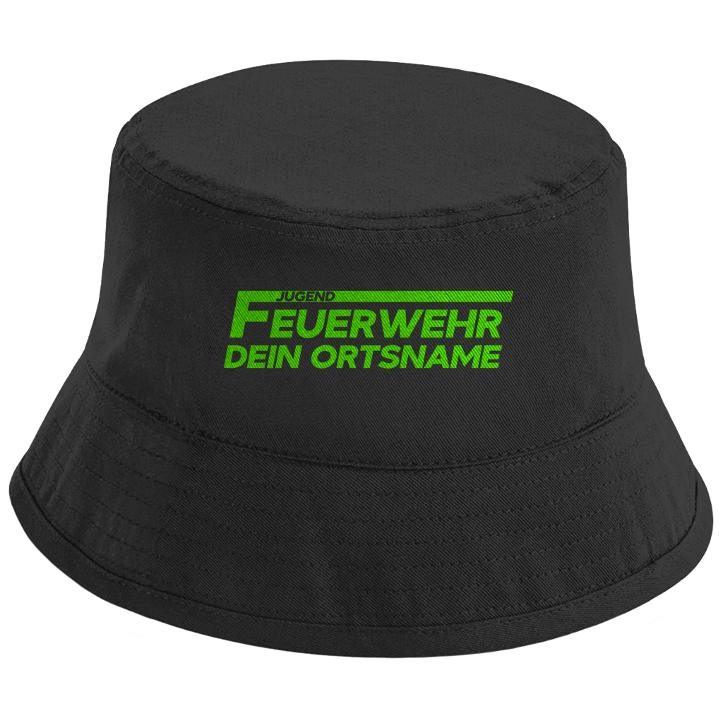 Bucket Hat - Jugendfeuerwehr Grün [Personalisierbar]