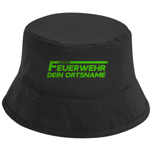 Bucket Hat - Jugendfeuerwehr Grün [Personalisierbar]
