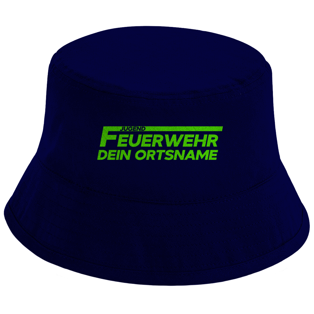 Bucket Hat - Jugendfeuerwehr Grün [Personalisierbar]