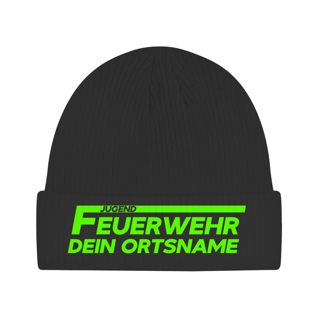 Beanie - Jugendfeuerwehr Grün [Personalisierbar]