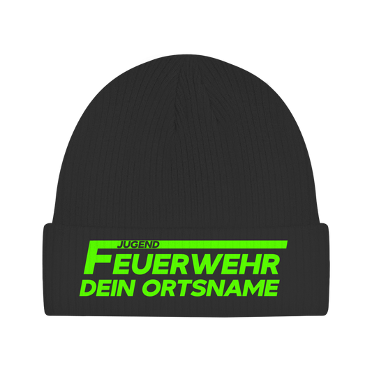 Beanie - Jugendfeuerwehr Grün [Personalisierbar]