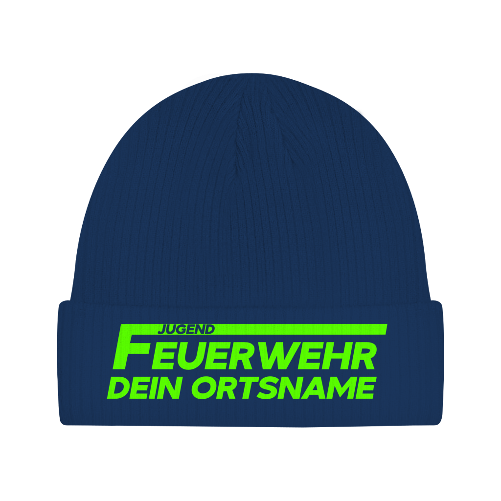 Beanie - Jugendfeuerwehr Grün [Personalisierbar]