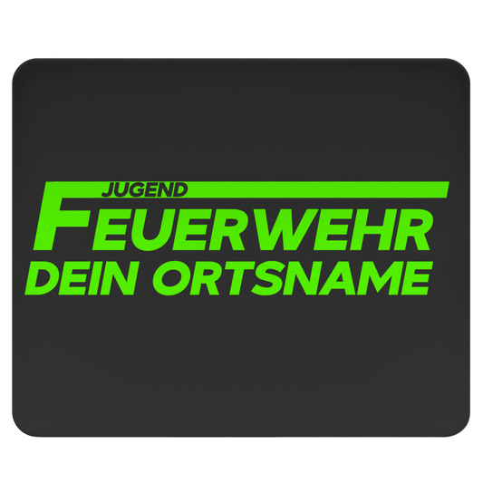Mousepad - Jugendfeuerwehr Grün [Personalisierbar]