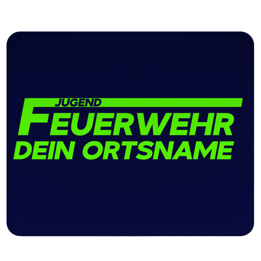 Mousepad - Jugendfeuerwehr Grün [Personalisierbar]