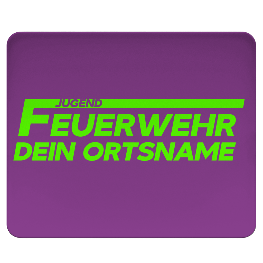 Mousepad - Jugendfeuerwehr Grün [Personalisierbar]