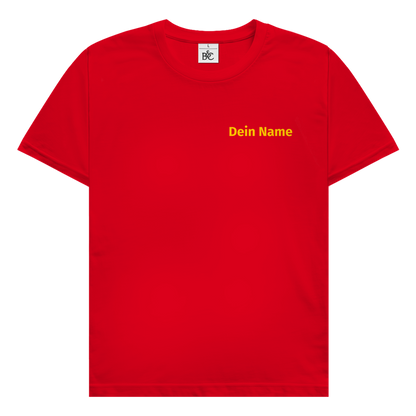 Herren T-Shirt - Freiwillige Feuerwehr Gelb [Personalisierbar]