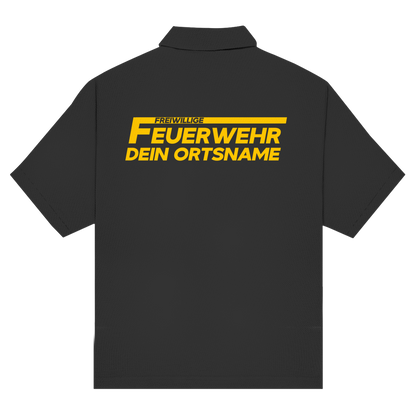 Unisex Poloshirt - Freiwillige Feuerwehr Gelb [Personalisierbar]