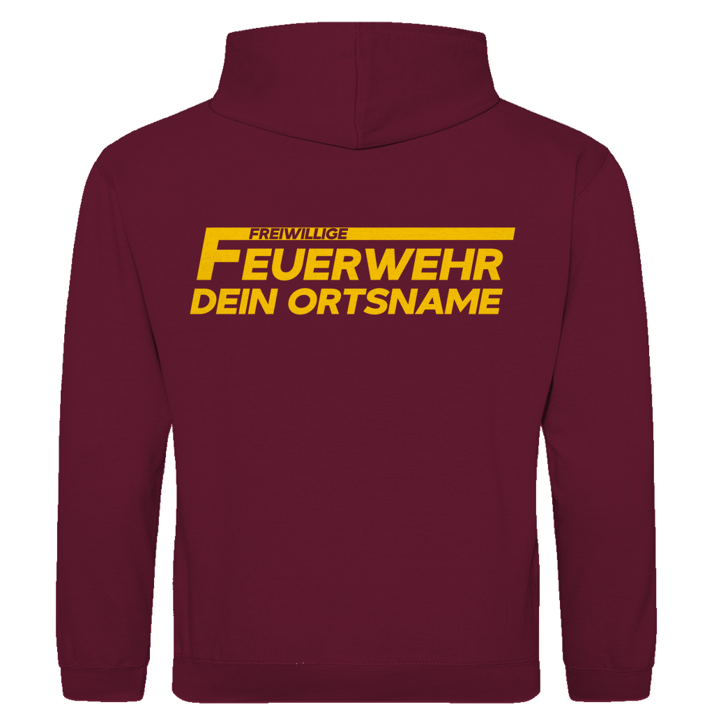 Herren Hoodie - Freiwillige Feuerwehr Gelb [Personalisierbar]