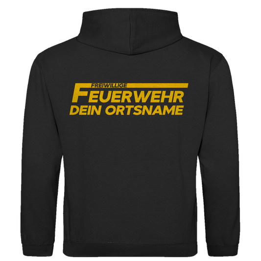 Herren Hoodie - Freiwillige Feuerwehr Gelb [Personalisierbar]