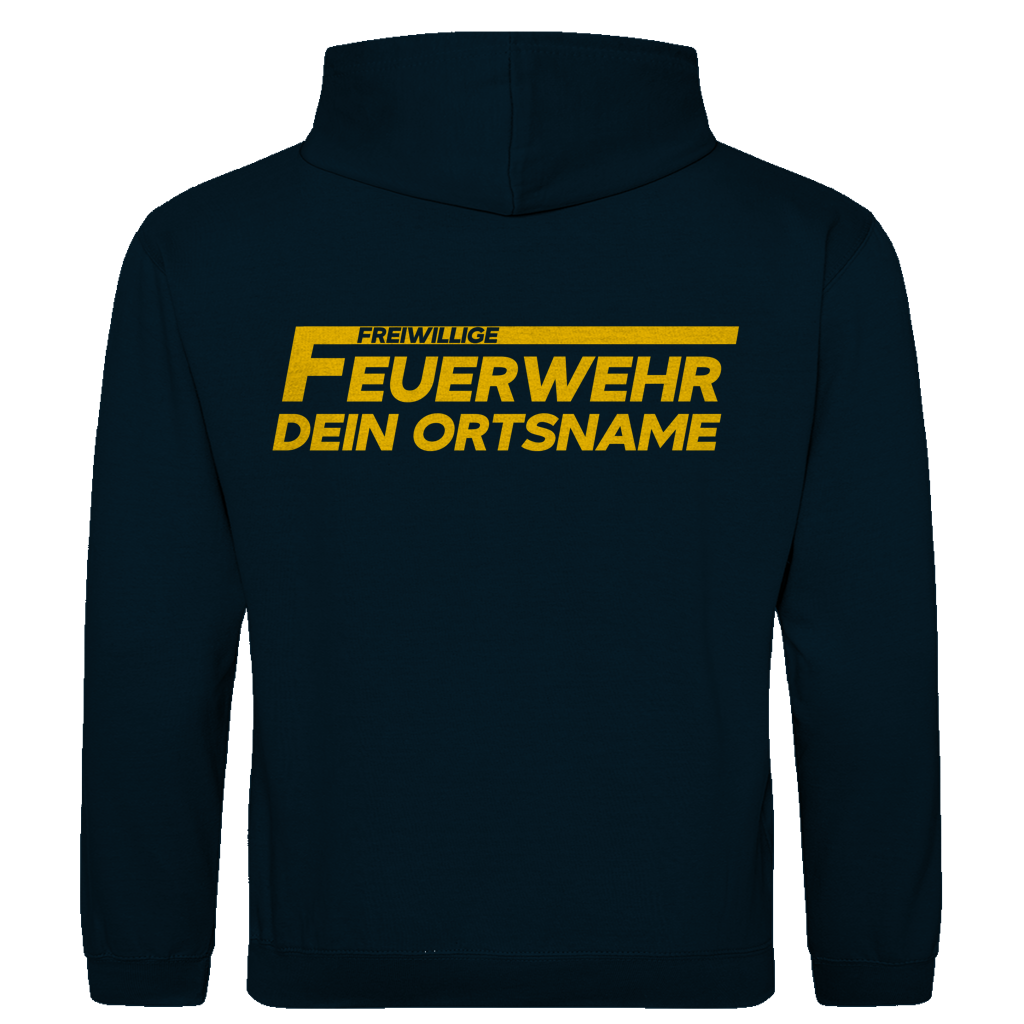 Herren Hoodie - Freiwillige Feuerwehr Gelb [Personalisierbar]