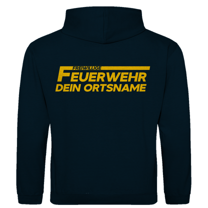 Herren Hoodie - Freiwillige Feuerwehr Gelb [Personalisierbar]