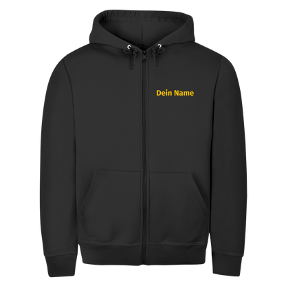Unisex Zipper Hoodie - Freiwillige Feuerwehr Gelb [Personalisierbar]