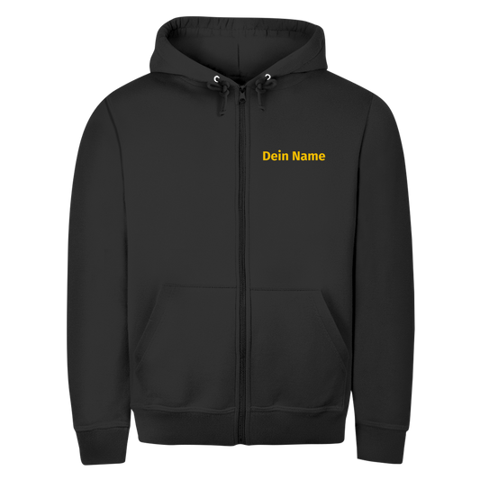 Unisex Zipper Hoodie - Freiwillige Feuerwehr Gelb [Personalisierbar]