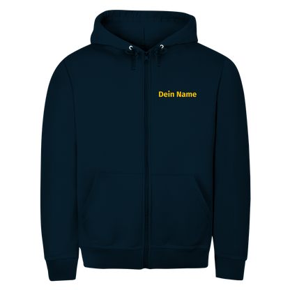 Unisex Zipper Hoodie - Freiwillige Feuerwehr Gelb [Personalisierbar]