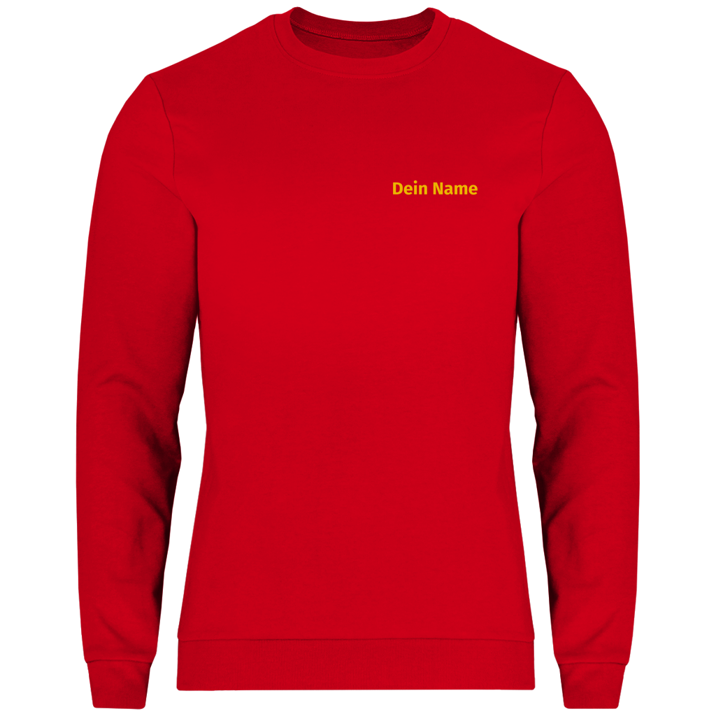 Herren Sweatshirt - Freiwillige Feuerwehr Gelb [Personalisierbar]