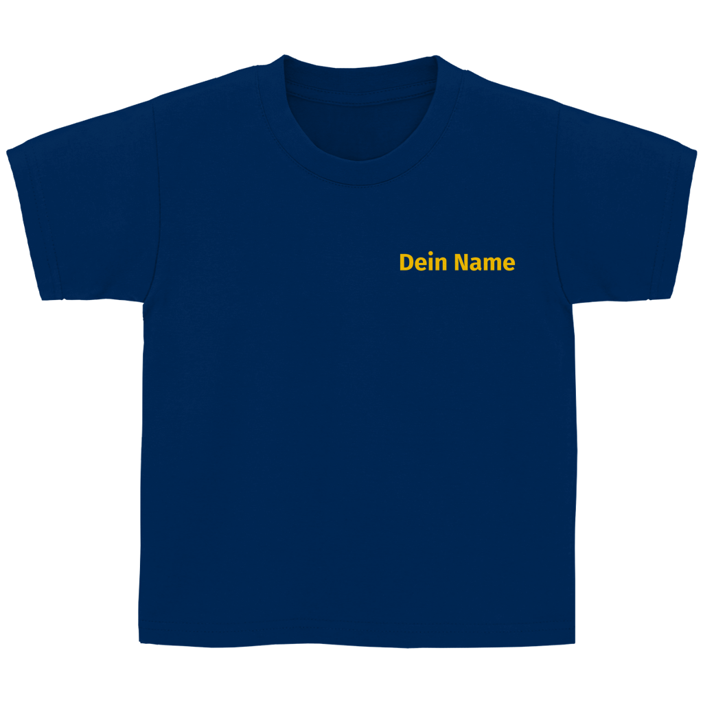 Kinder T-Shirt - Freiwillige Feuerwehr Gelb [Personalisierbar]