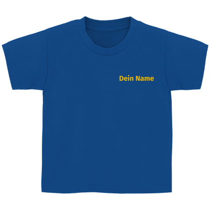 Kinder T-Shirt - Freiwillige Feuerwehr Gelb [Personalisierbar]