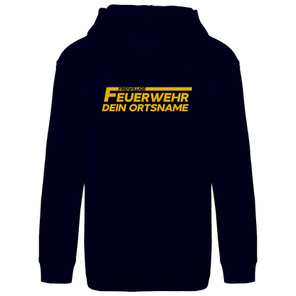 Kinder Hoodie - Freiwillige Feuerwehr Gelb [Personalisierbar]