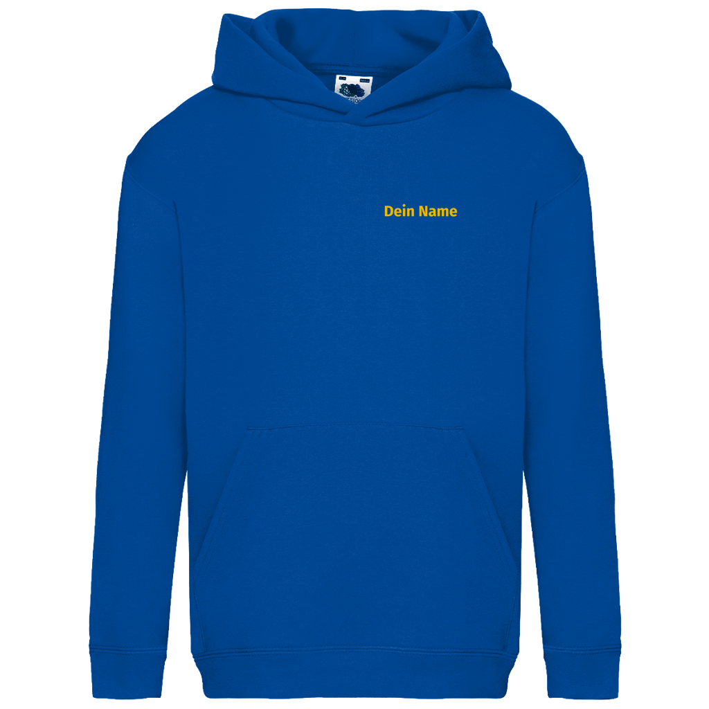 Kinder Hoodie - Freiwillige Feuerwehr Gelb [Personalisierbar]