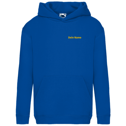 Kinder Hoodie - Freiwillige Feuerwehr Gelb [Personalisierbar]