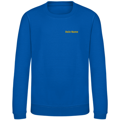 Kinder Sweatshirt - Freiwillige Feuerwehr Gelb [Personalisierbar]