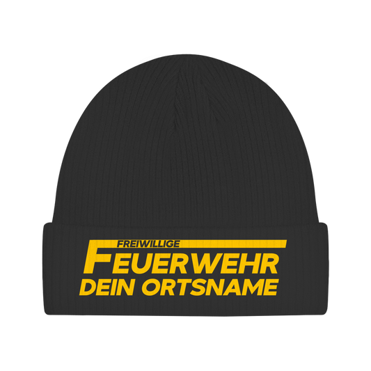Beanie - Freiwillige Feuerwehr Gelb [Personalisierbar]