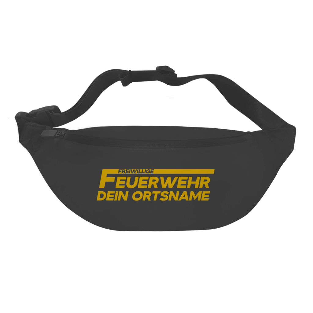Gürteltasche - Freiwillige Feuerwehr Gelb [Personalisierbar]