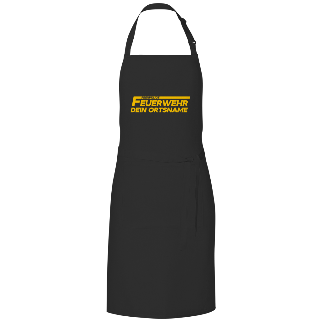 Grillschürze - Freiwillige Feuerwehr Gelb [Personalisierbar]