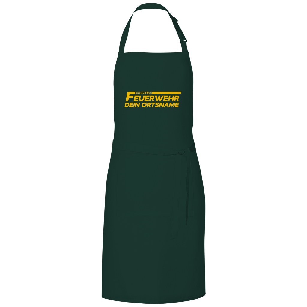 Grillschürze - Freiwillige Feuerwehr Gelb [Personalisierbar]